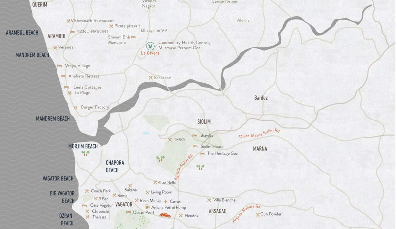  la olvera Location Plan