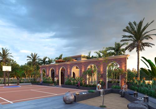  county-phase-i Basketball Court