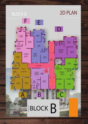 Block B Cluster Plan from 1st to 6th Floor ananya-residency Block B Cluster Plan from 1st to 6th Floor
