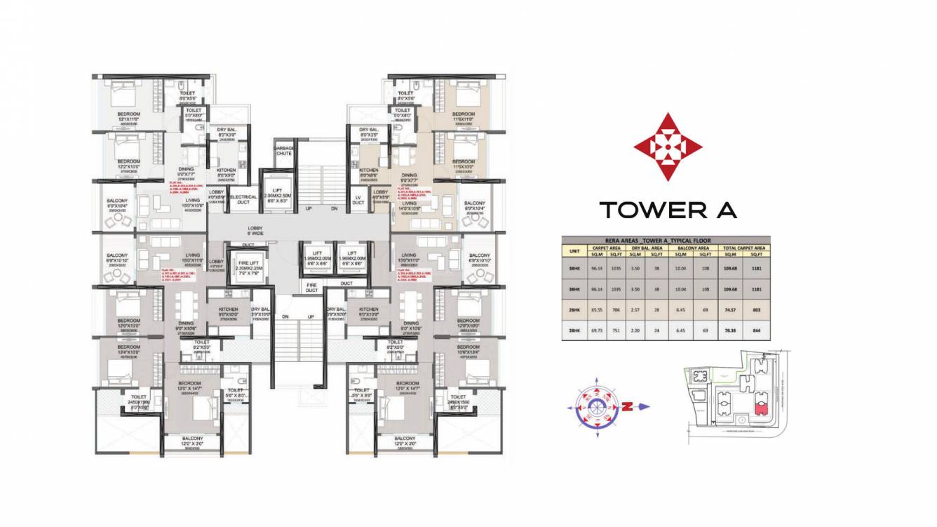 astrana Tower A Cluster Plan