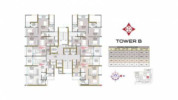  astrana Tower B Cluster Plan