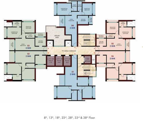  grandeur Kamdhenu Grandeur Cluster Plan