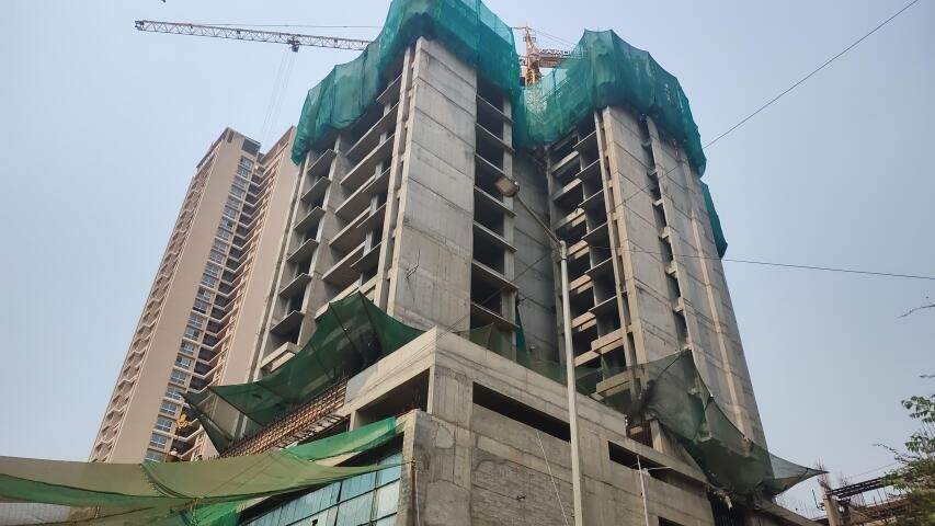  grandeur Kamdhenu Grandeur Construction Status March 25