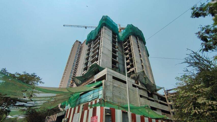  grandeur Kamdhenu Grandeur Construction Status March 25