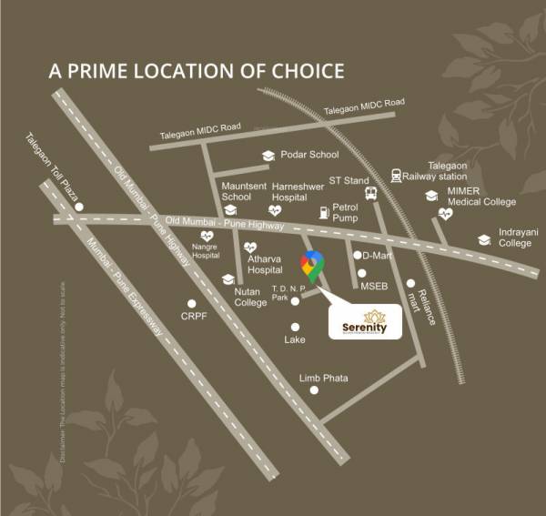  serenity Location Plan