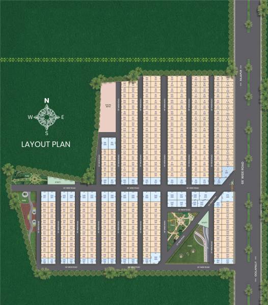  sez-county Layout Plan