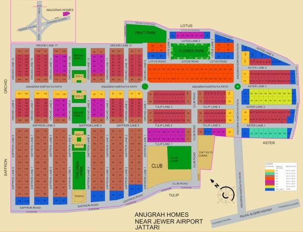 Layout Plan anugrah-homes Layout Plan