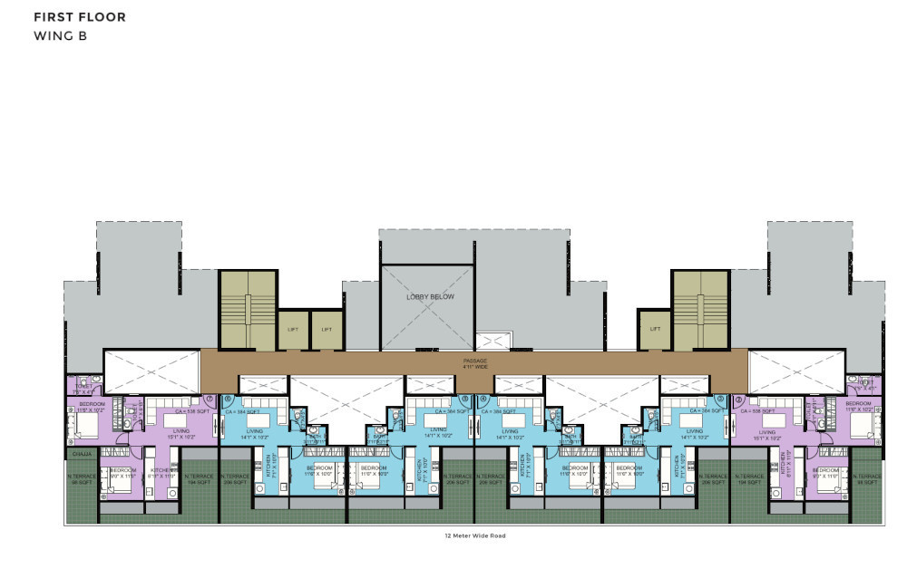  ayaana Wing A Cluster Plan
