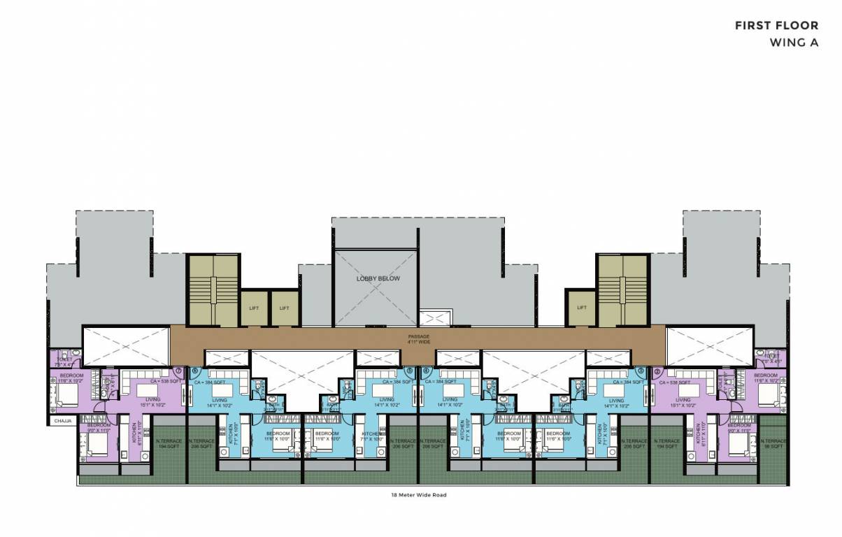  ayaana Wing A Cluster Plan