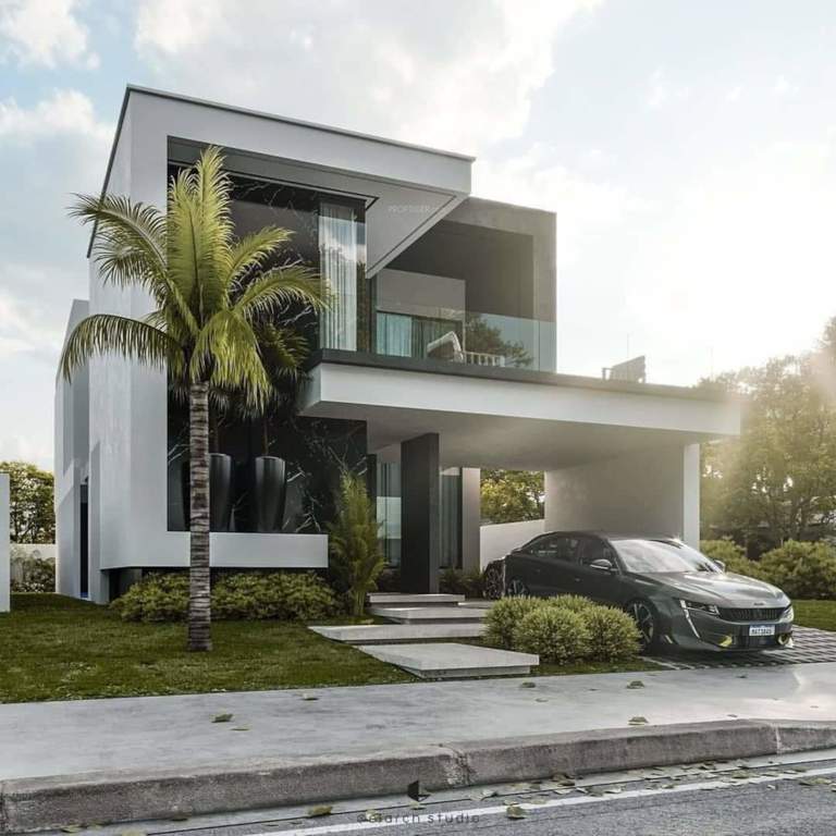  luxury villa Elevation