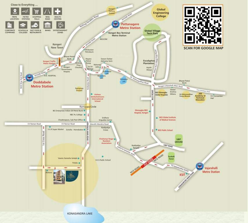  laavanya mvs elegant Location Plan