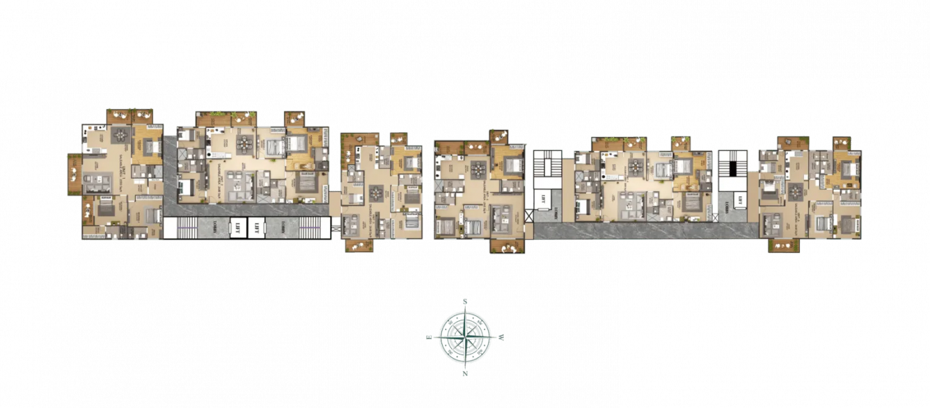  celestium Block A Cluster Plan