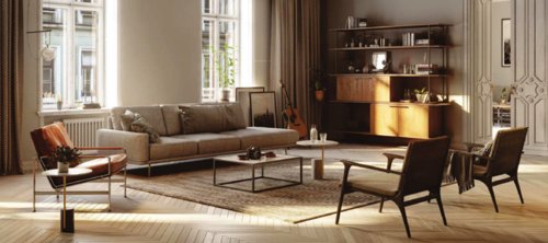  swamini-heights Living Area