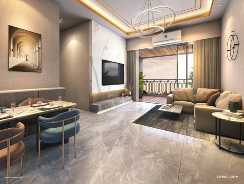  triveni-pearl Living Area
