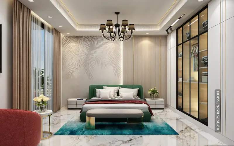  tiara residency Bedroom