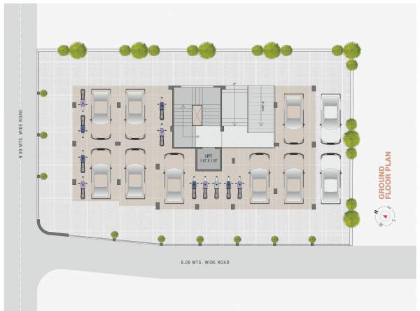  prasthan-10 A Cluster Plan For Ground Floor