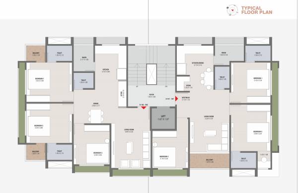  prasthan-10 A Typical Cluster Plan