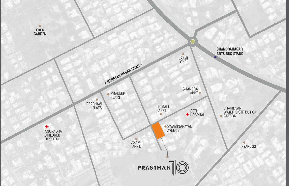  prasthan 10 Location Plan