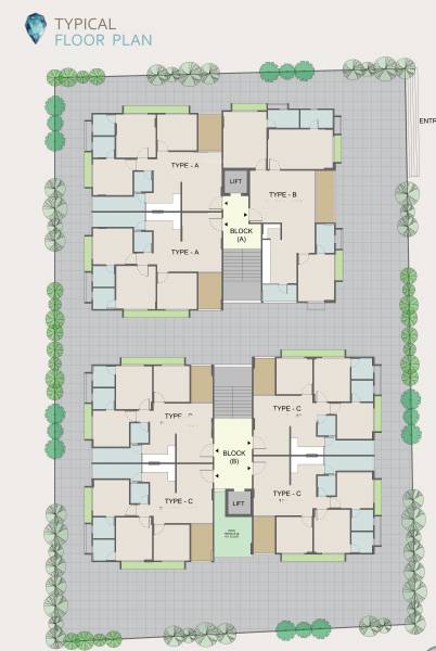  sapphire-2 A + B Typical Cluster Plan