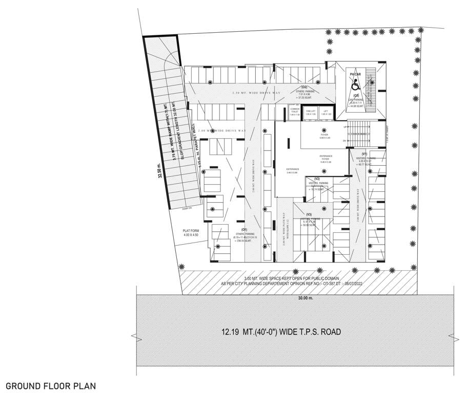  nandini solitaire A Cluster Plan For Ground Floor