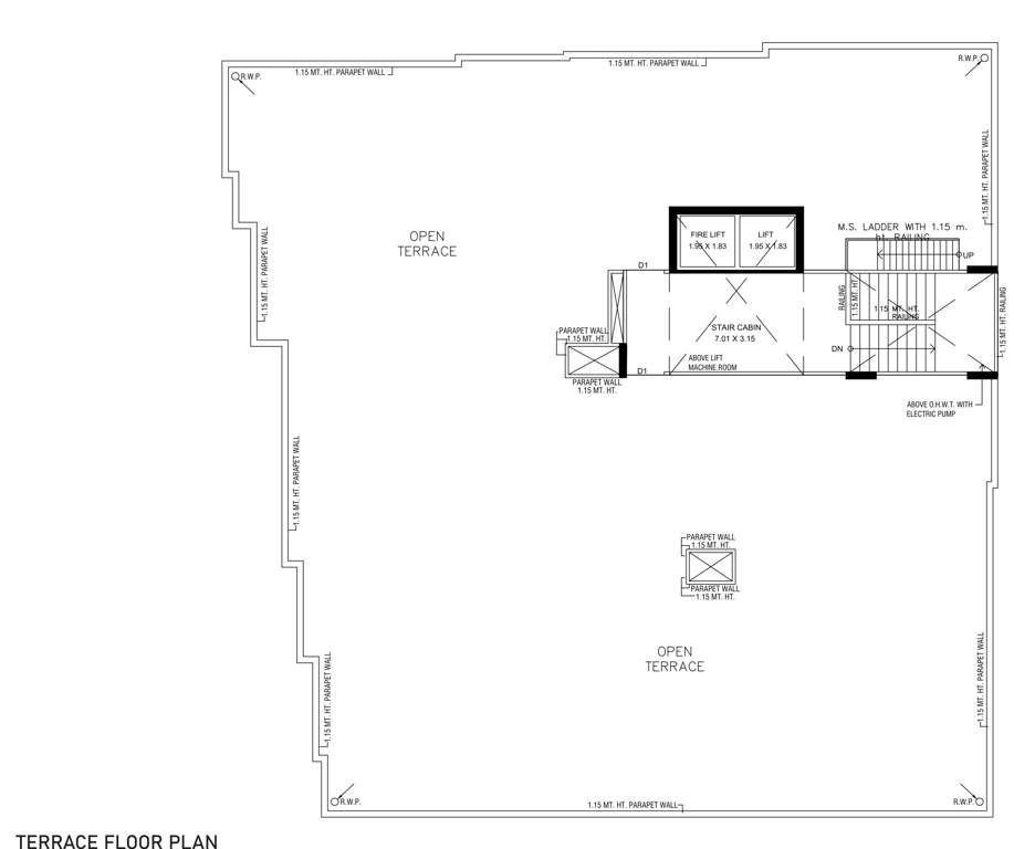  nandini solitaire A Terrace Cluster Plan