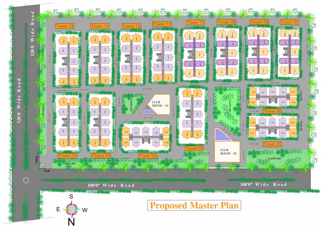 pre launch Master Plan