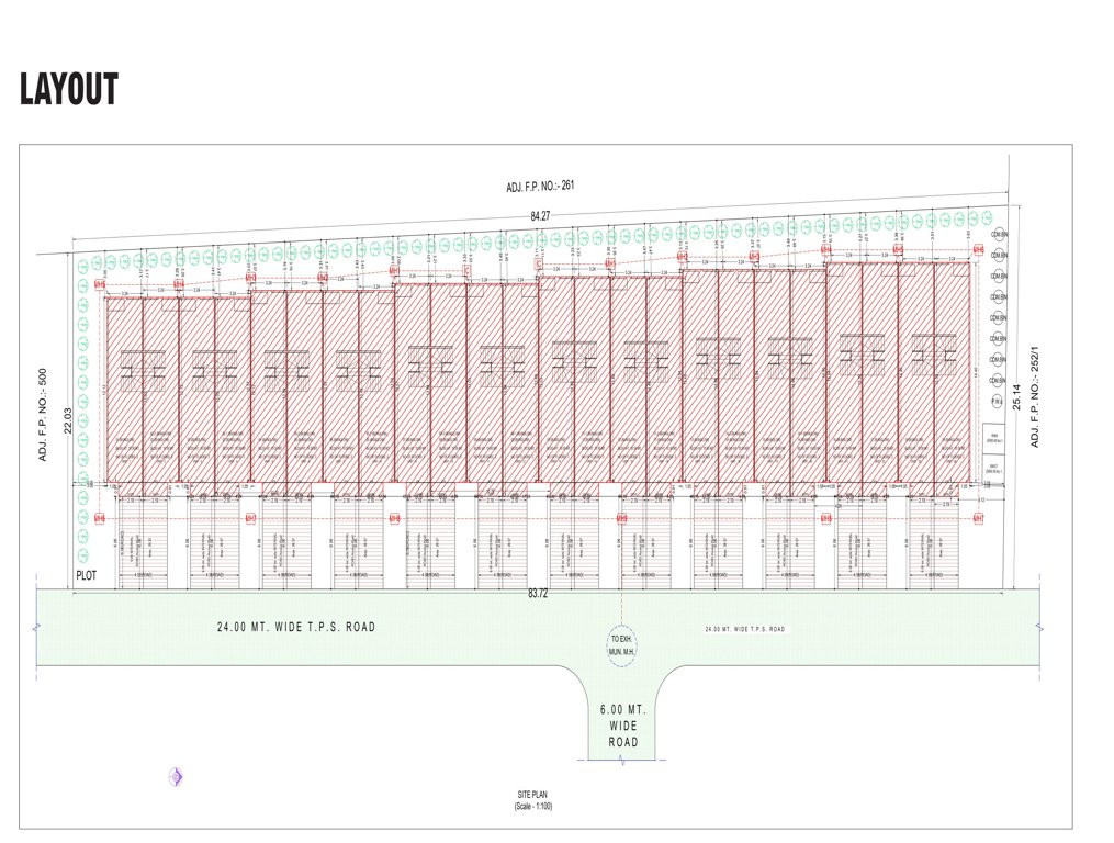  shivkrupa residency 2 Layout Plan