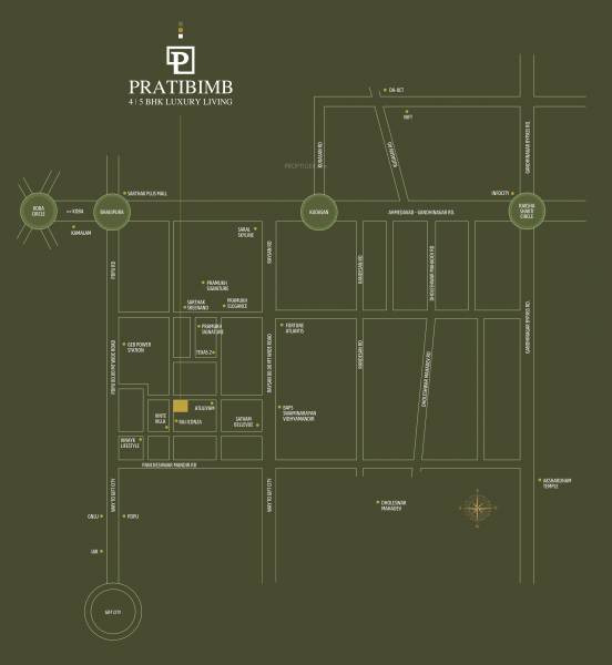  pratibimb Location Plan
