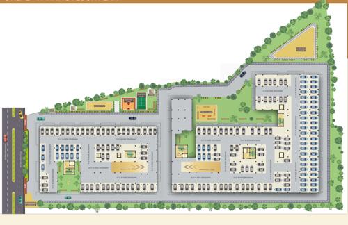  serene-vistas Block A And B Cluster Plan For Ground Floor