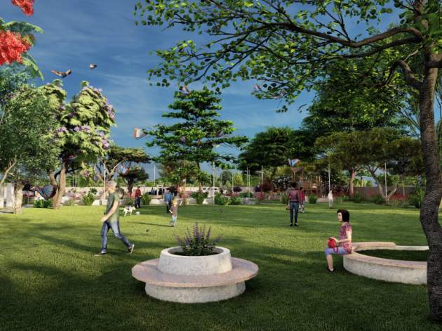 saatvik green Landscaped Gardens