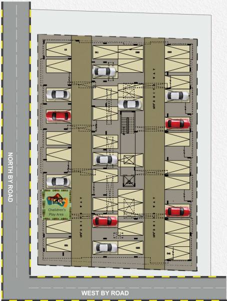  aarna Aarna Cluster Plan For Ground Floor