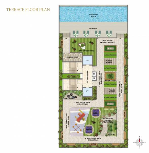  dios Dios Cluster Plan for Terrace Floor