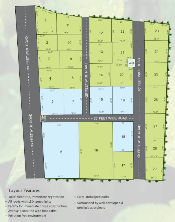  royal meadows Layout Plan