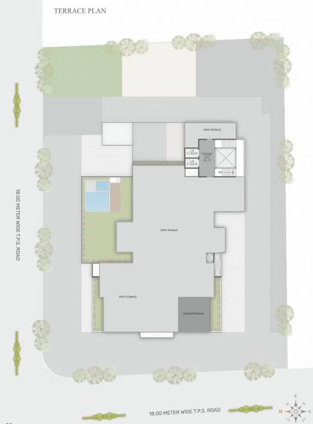 A Terrace Cluster Plan mansion A Terrace Cluster Plan