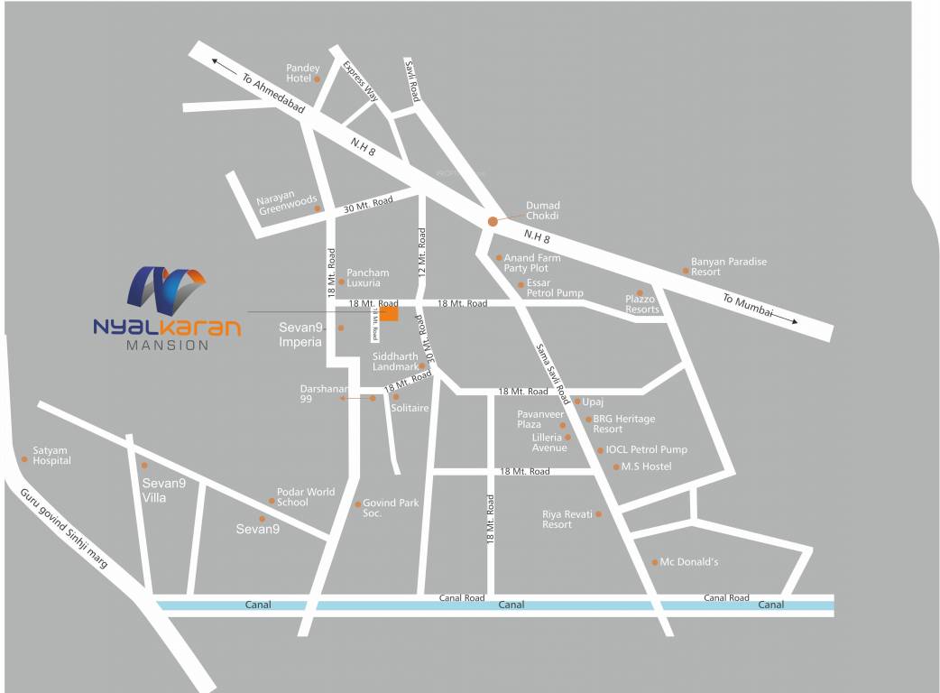  mansion Location Plan