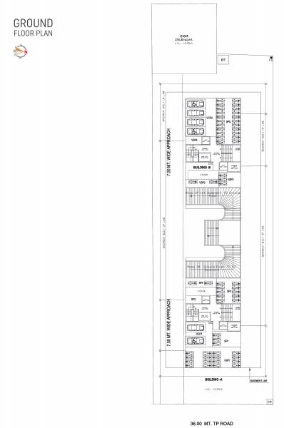 A + B Cluster Plan For Ground Floor castello A + B Cluster Plan For Ground Floor