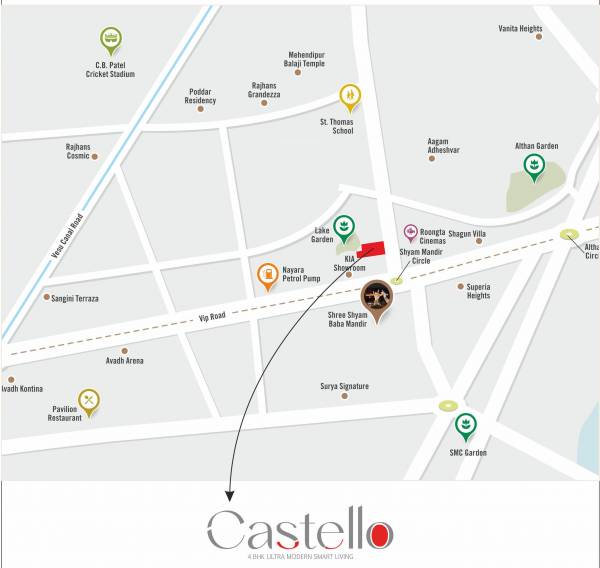 Location Plan castello Location Plan