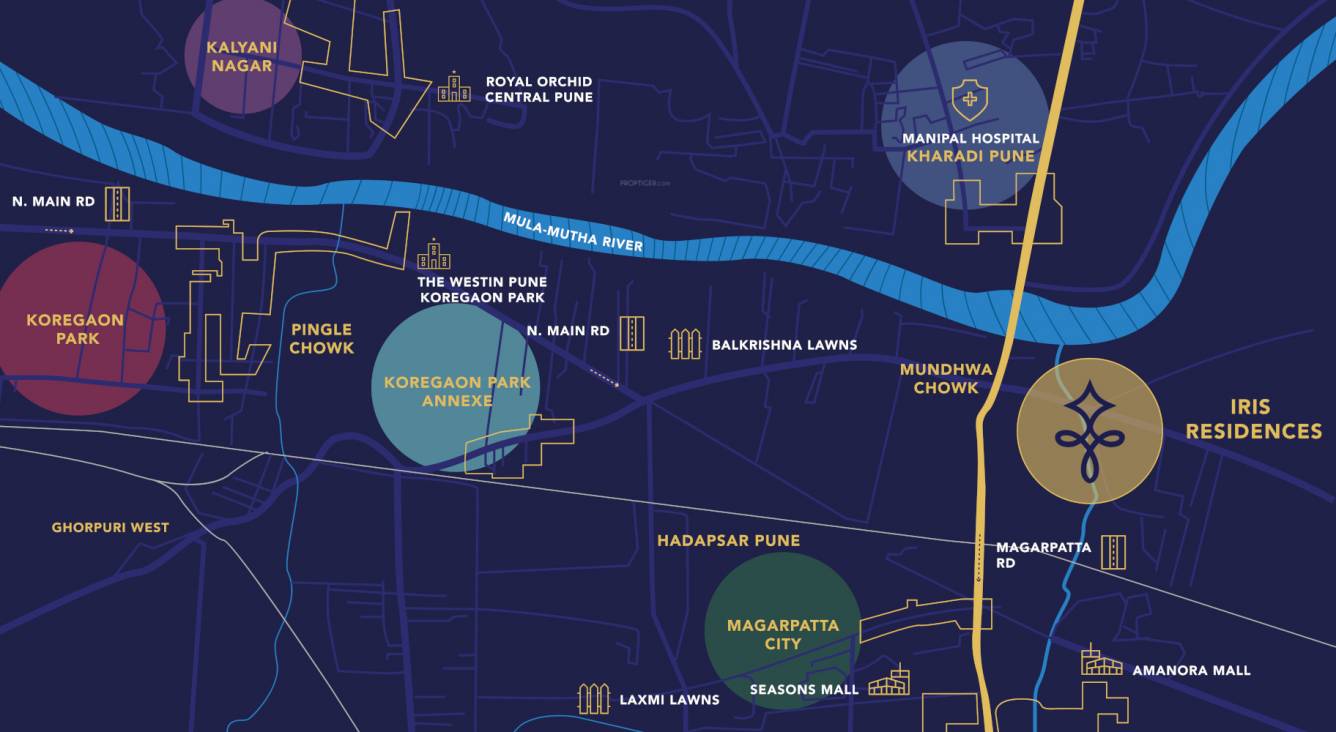  iris residences phase ii Location Plan