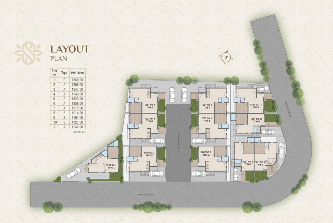 swarup villa Layout Plan