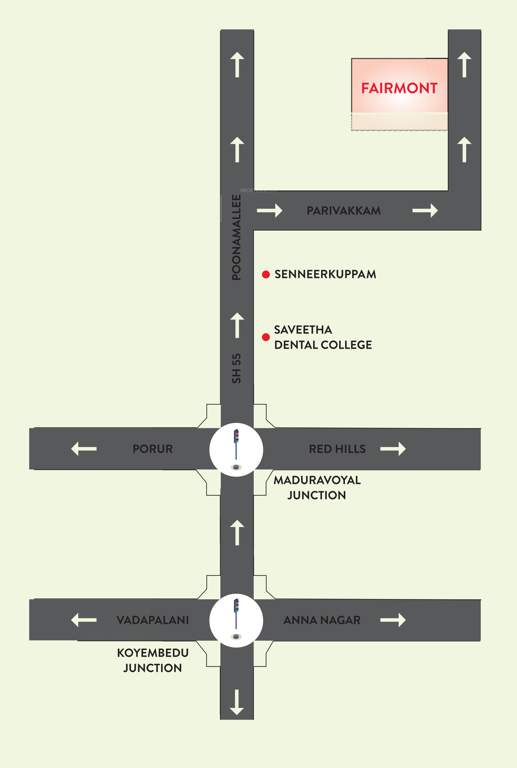  fairmont Location Plan