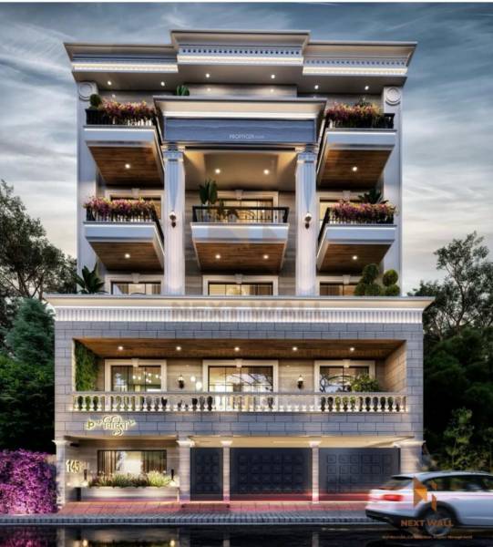 Elevation builder-floor-455-sqyd Elevation