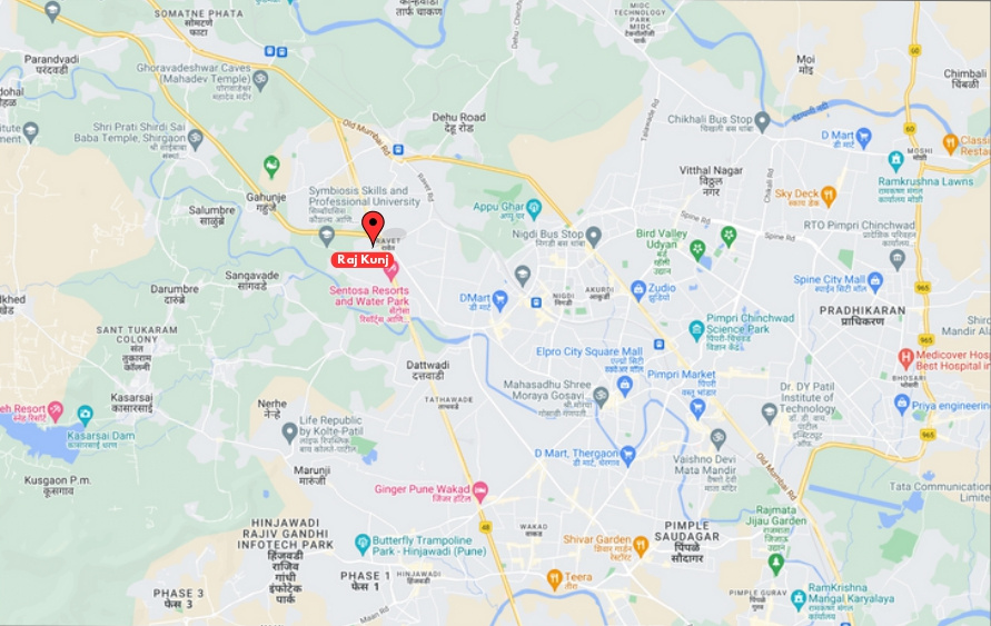  raj kunj Location Plan