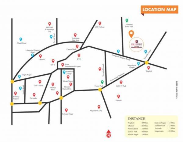  gulmohar-villas-c Location Plan