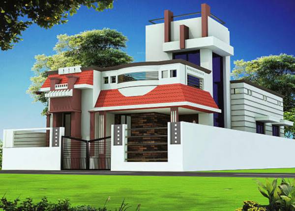  garden-villa Elevation