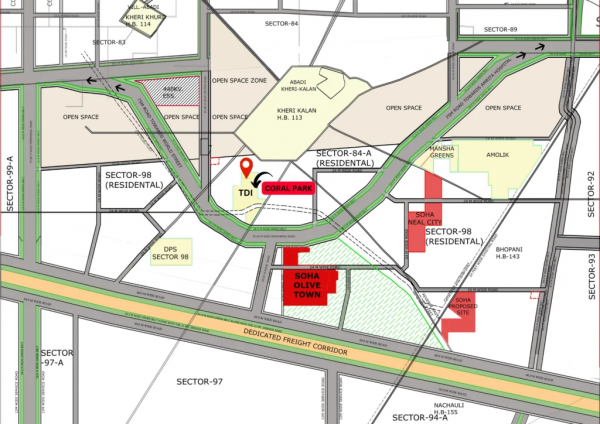Location Plan coral-park Location Plan