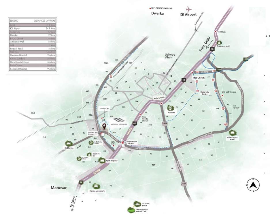  waterside residence Location Plan