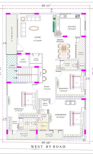  dhriti-enclave Dhriti Enclave Cluster Plan from 1st to 5th Floor
