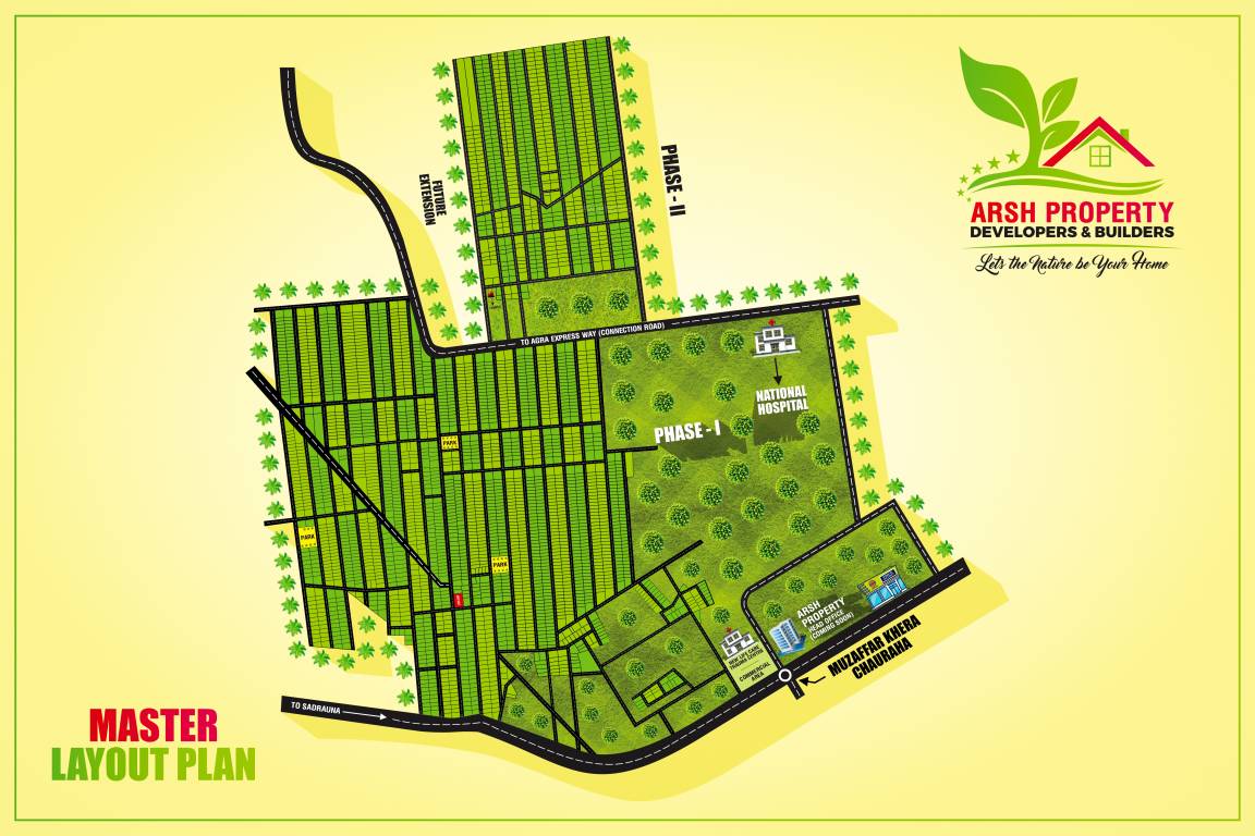  arsh city property Layout Plan
