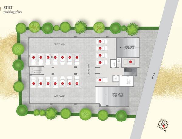  nivas Nivas Cluster Plan for ground Floor