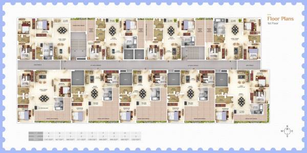  green-meadows Green Meadows Cluster Plan for ground Floor